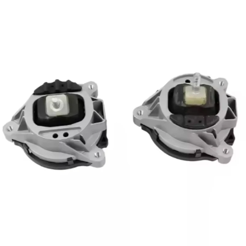 A Pair 22116787659 22116855460 22118416821 Brand New Front Left + Right Transmission Motor Mounting Bracket for BMW F30 F20 F21