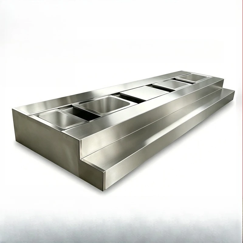 Finished Stainless Steel Tool School Factory Hotel Hospital Stainless Steel Squatting Toilet 304 Urinal