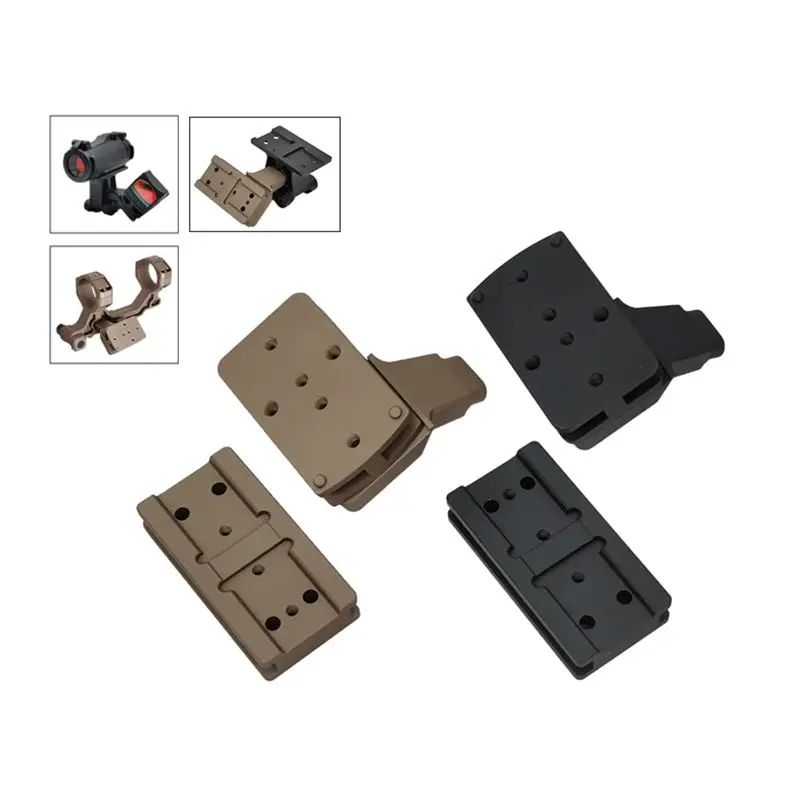 RMR/T2 base plate B0C side bracket C1 height-increasing base BOC mirror bridge side bracket