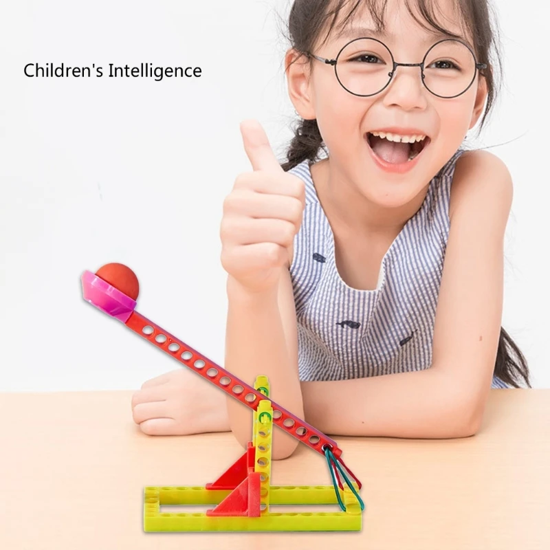 Catapult ชุด ของเล่น Catapult ชุดก่อสร้าง STEM ของเล่นการเรียนรู้การทดลองทางวิทยาศาสตร์สอน Aids