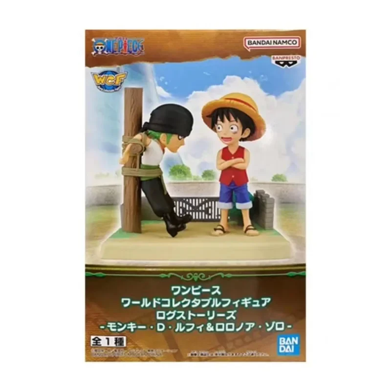 Фигурка Bandai из аниме ONE PIECE WCF Luffy Zoro, фигурка героя, игрушки для мальчиков и девочек, рождественский подарок, Коллекционная модель