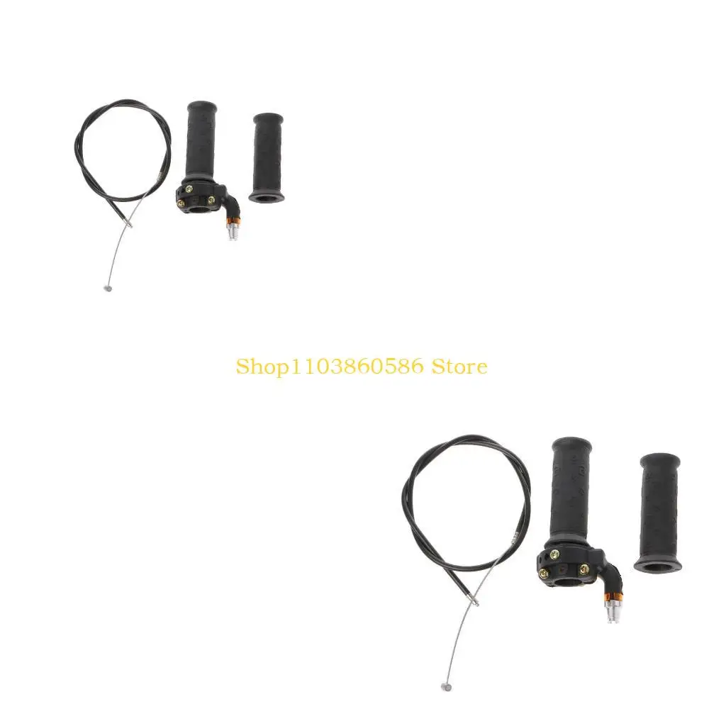242A Motorcycle Dirtbike Twist Throttle Accelerator Grips Cable Tools for 47cc 49cc