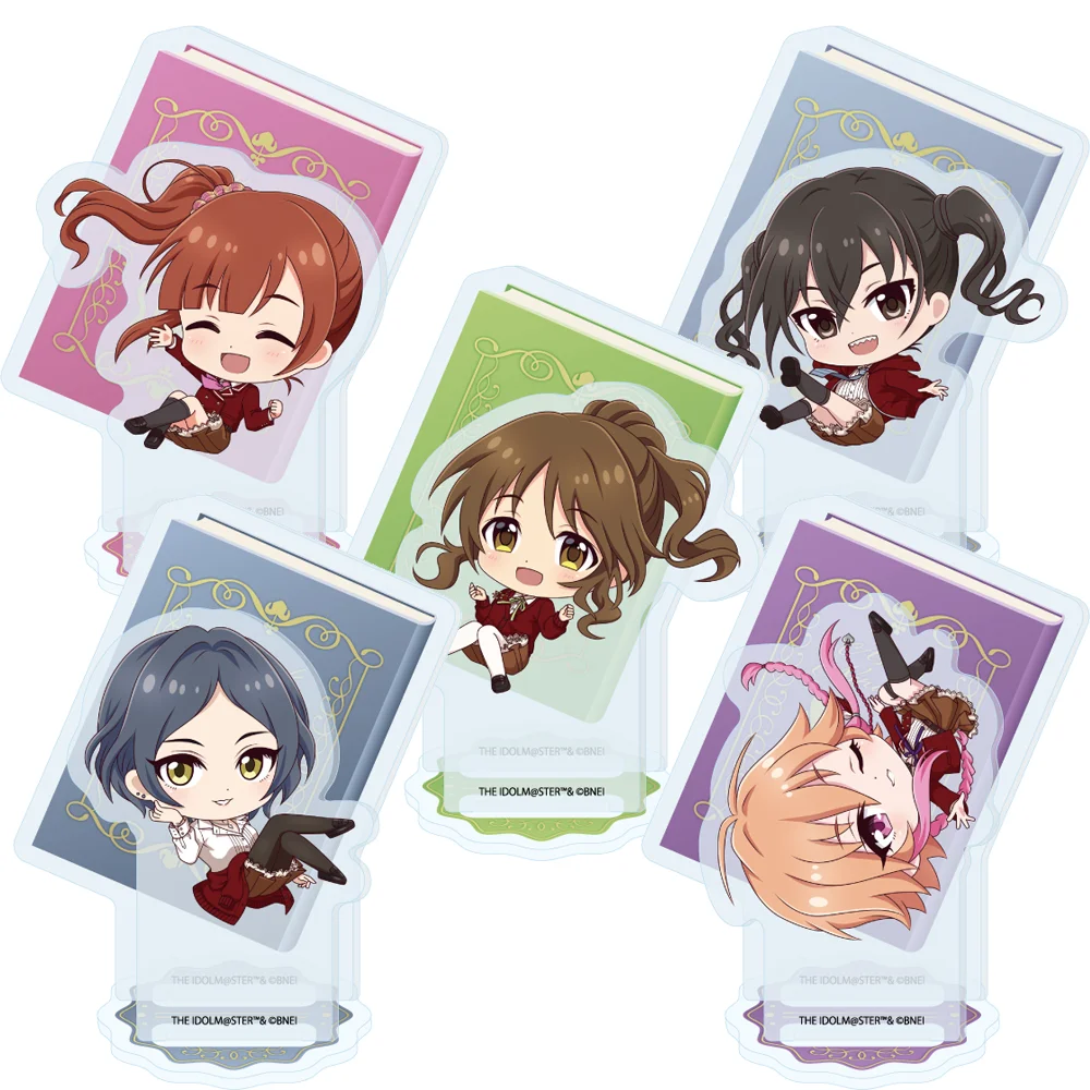 Gakuen Idolmaster Kyoko Igarashi Uzuki Shimamura Asuka Ninomiya Kanade Hayami Acrylic Stand Acrylic Keychain Desktop Decor Gifts