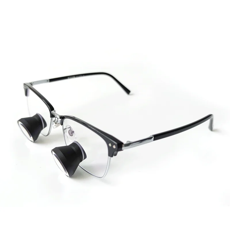Customized TTL 2.5X 3.0X 3.5X Dental Loupes Ultra-light Medical Surgical Binocular Lupa Magnifier Lupa with Prescription Lenses