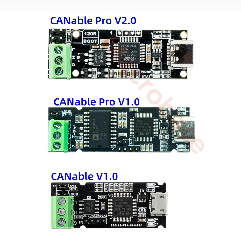 CANable Pro controller USB to CAN transceiver analyzer adapter CAN-bus shield expansion board Socket CAN serial port tool device