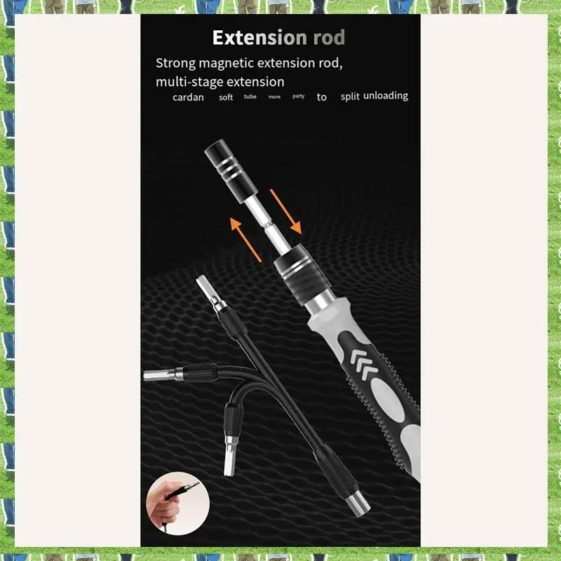 

FTS 122-In-1 Magnetic Laptop Screwdriver Kit,Precision Screwdriver Set,Computer Repair Kit Hand Tools Hex Screw Driver Tool