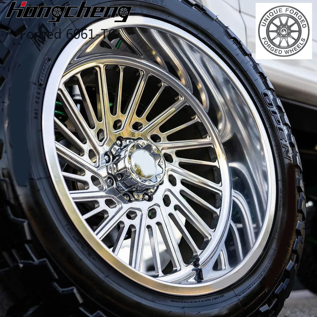

26 Style Custom Polished 20x10 22x12 24x12 26x14 Inch Forged Truck Wheels 8x180 Heavy Duty Off Road Rims
