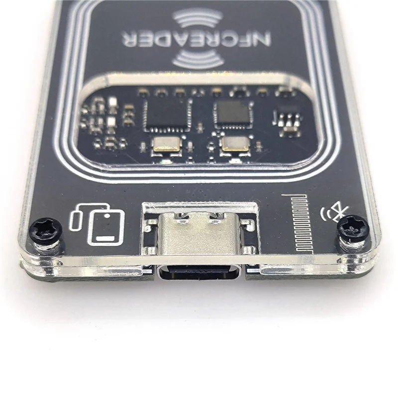

B63B-2X PCR532 NFC RFID Bluetooth Wireless Module IC Card Reader Writer RFID Emulator Minicopy With Type-C Interface