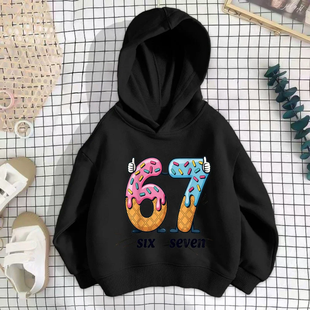 هوديي رياضي كاجوال للأطفال لعيد الميلاد - Y2K 67 هدية ندفة الثلج كاندي، هوديي مبطن بالصوف الناعم مع غطاء رأس قابل للتعديل، هدية عيد الميلاد #4