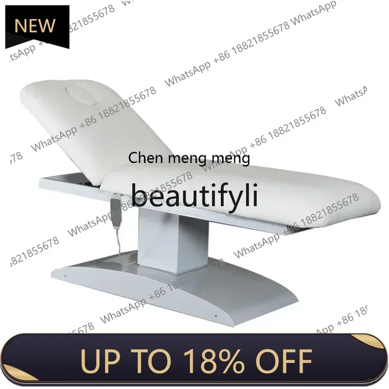 

Z189 Y Stainless steel electric beauty bed beauty micro-pattern embroidery bed multi-functional body massage
