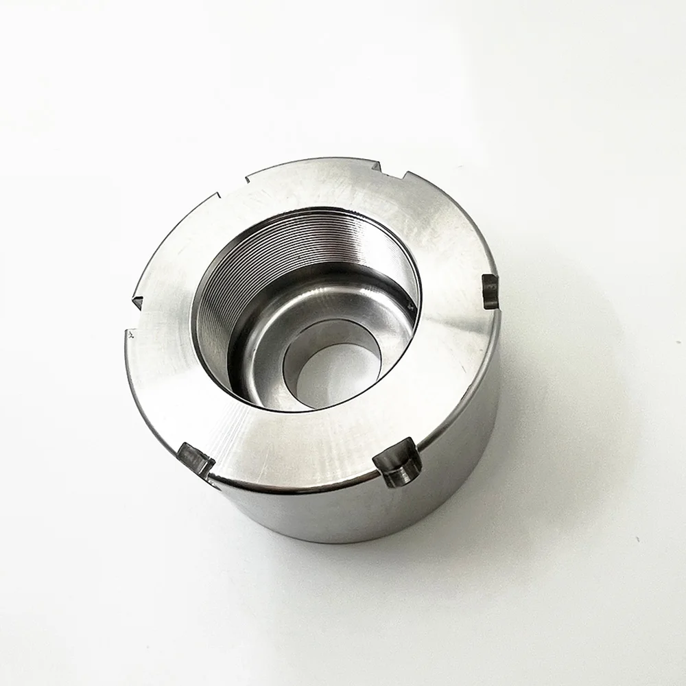 For DARDI Water Jet Cutting Intensifier H.P G9 End Cap Waterjet Cutter Heads Round Hole End Cover Large Nut End Bell 510000338