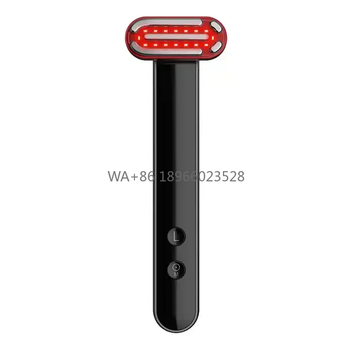 Portable Handheld 4‑in‑1 Rotating High‑Frequency Facial Wand For Cosmetic Application