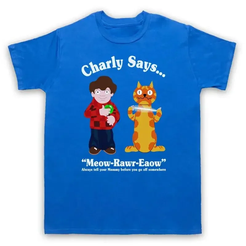 Charly 70s Retro Public Information Says Adults T Shirt All Sizes Colours