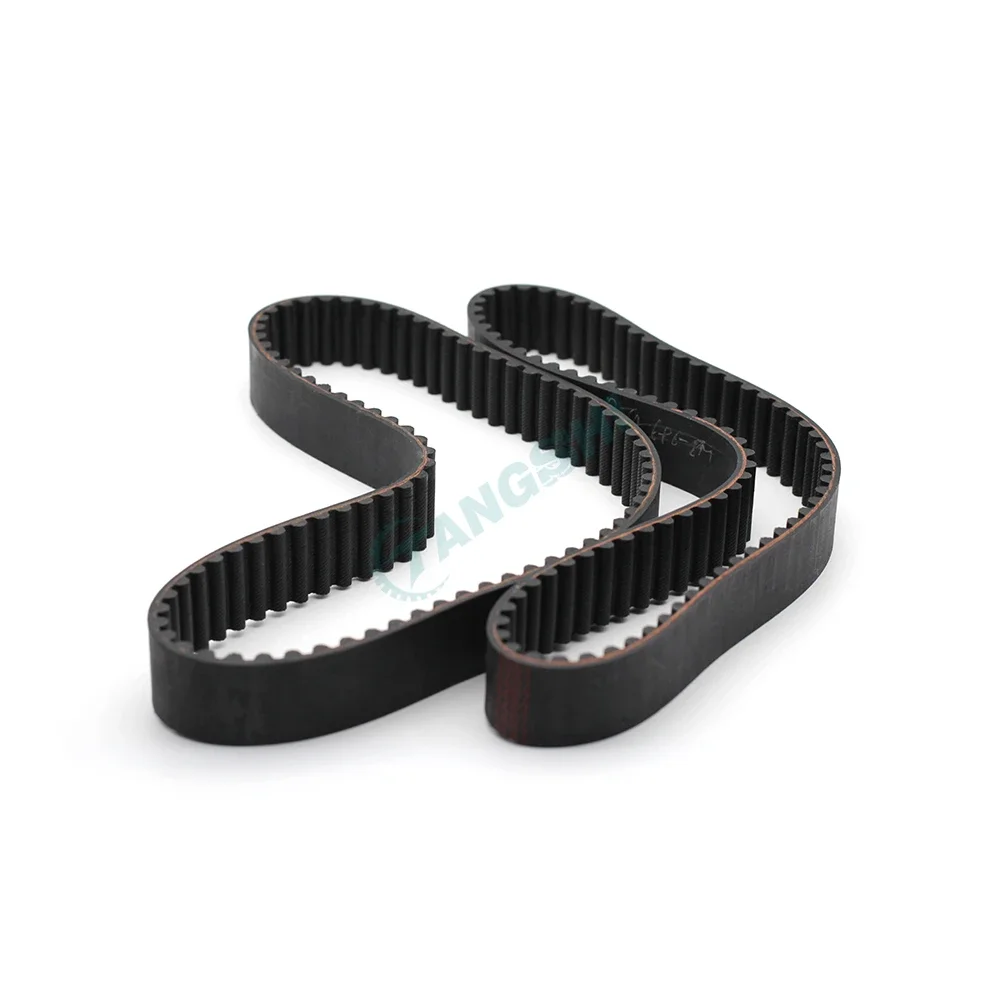 HTD 8M Rubber Closed Loop Timing Belt Length 1960mm~2736mm Synchronous Belt Width 25mm HTD 8M-2000 2032 2056 2136 2176 2280mm