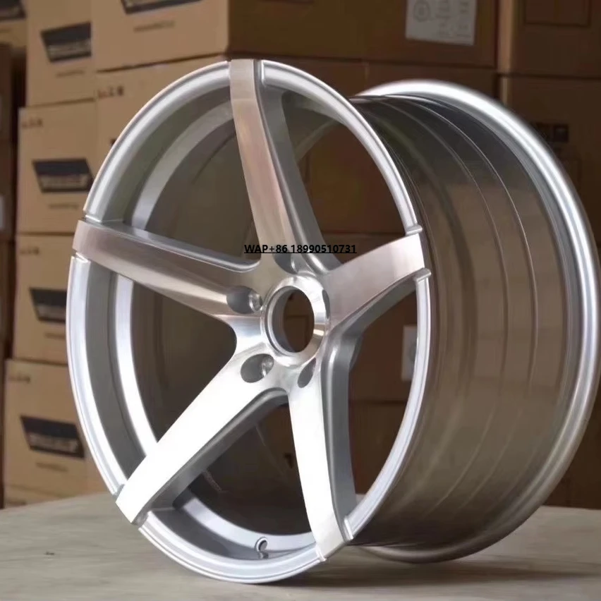 

Concave Aluminum Alloy Wheels Multi Spoke Chrome Finish 5x120 New