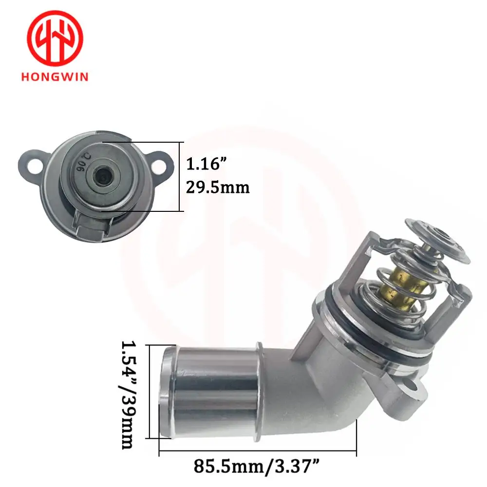 New Engine Coolant Thermostat Assembly Housing Genuine No: 6712030175 For Ssangyong Korando C Rodius Stavic Rexton D20 2012-2015