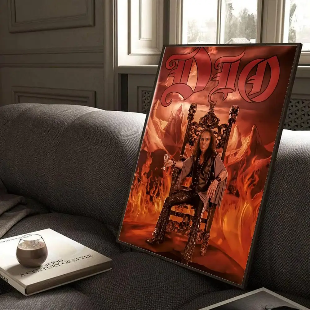 D-Dio Metal Band Poster Modern Home Living Bedroom Bar Hallway Waterproof Wall Art Aesthetic Decor view 4