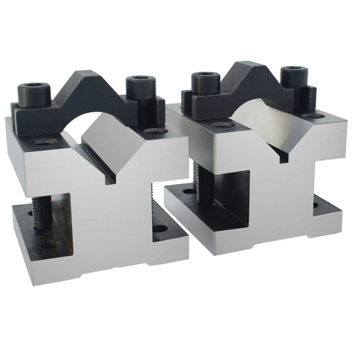 DT35BG Machinist V Blocks with Clamps - Hardened Steel, Multi-Purpose Tool