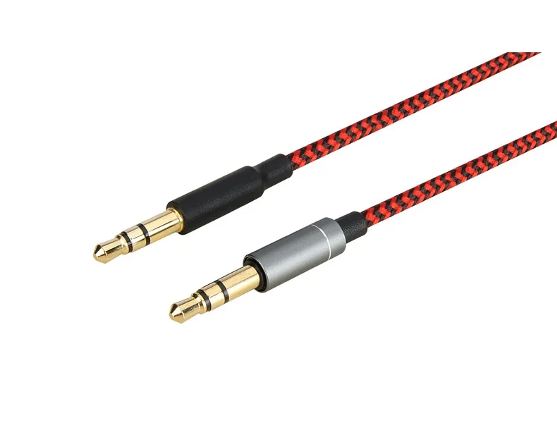 nylon Audio Cable For Edifier W688BT W800BT W806BT W808BT W830BT W845NB W855BT H880 H850 W860NB W820BT W828NB headphones view 3
