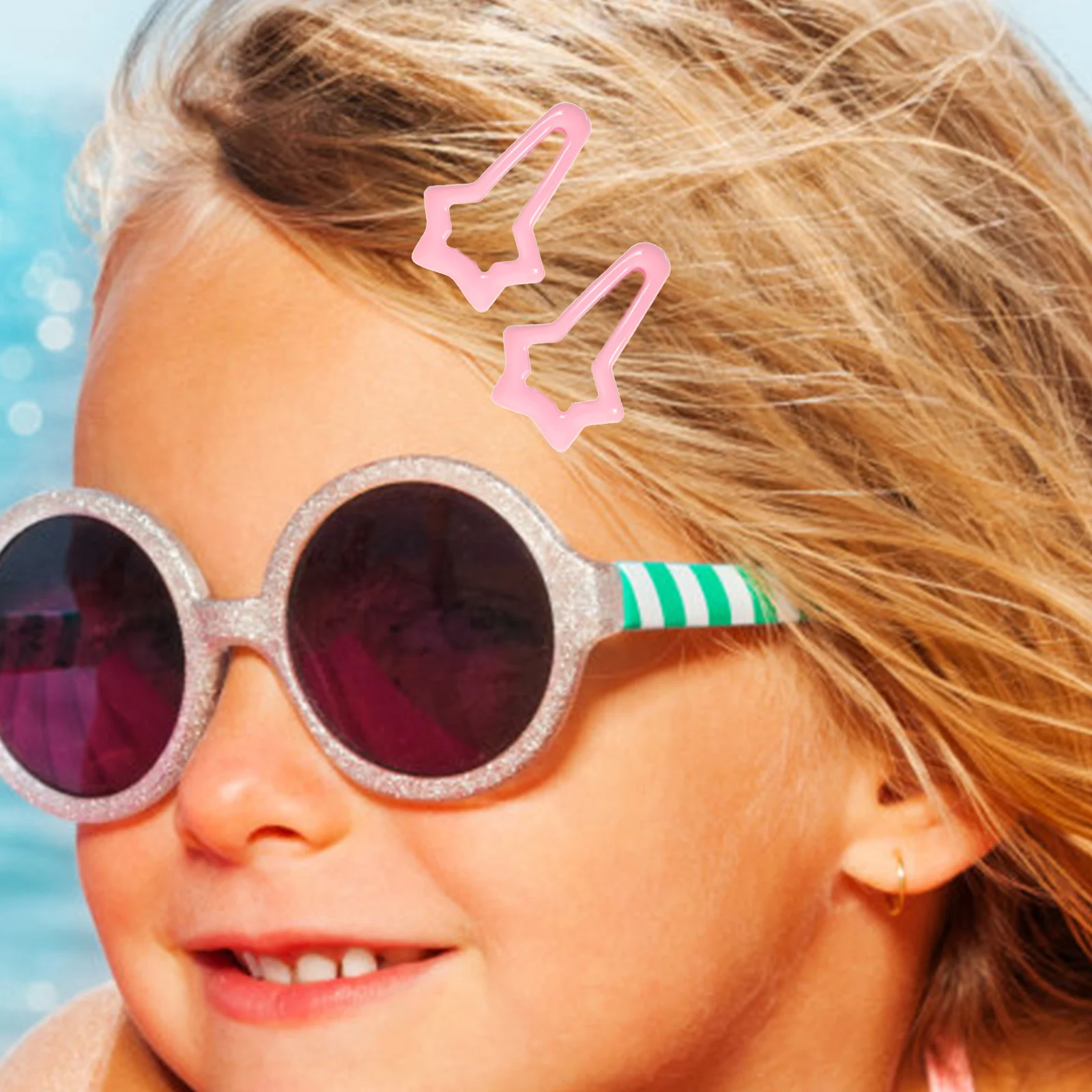 

20pcs Lovely Clips For Kids Iron Hairpins Baby Girl Adorable Accessories Cute Barrettes Toddler Small Decorative Hair Clips