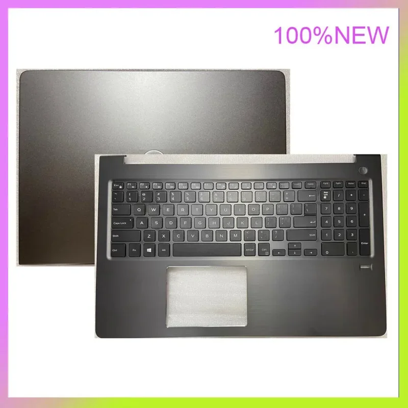 

Верхняя крышка клавиатуры ноутбука для Dell Vostro 15 5000 5568 V5568 P62F, подставка под ладонь, задняя крышка, нижняя крышка 0JD9FG