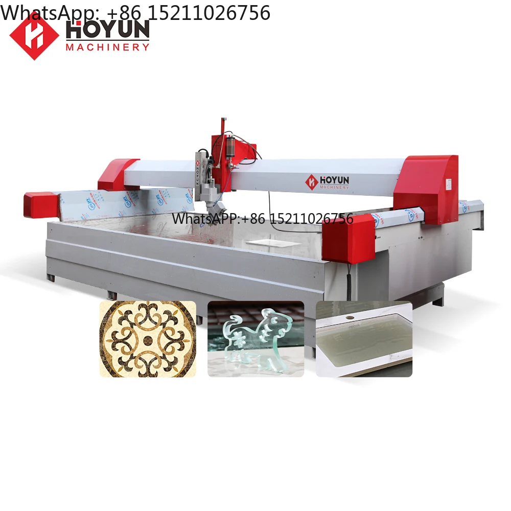2025 CNC Sawjet 5 محور جسر الحجر المنشار آلة قطع الحجر المياه النفاثة آلة قطع الرخام