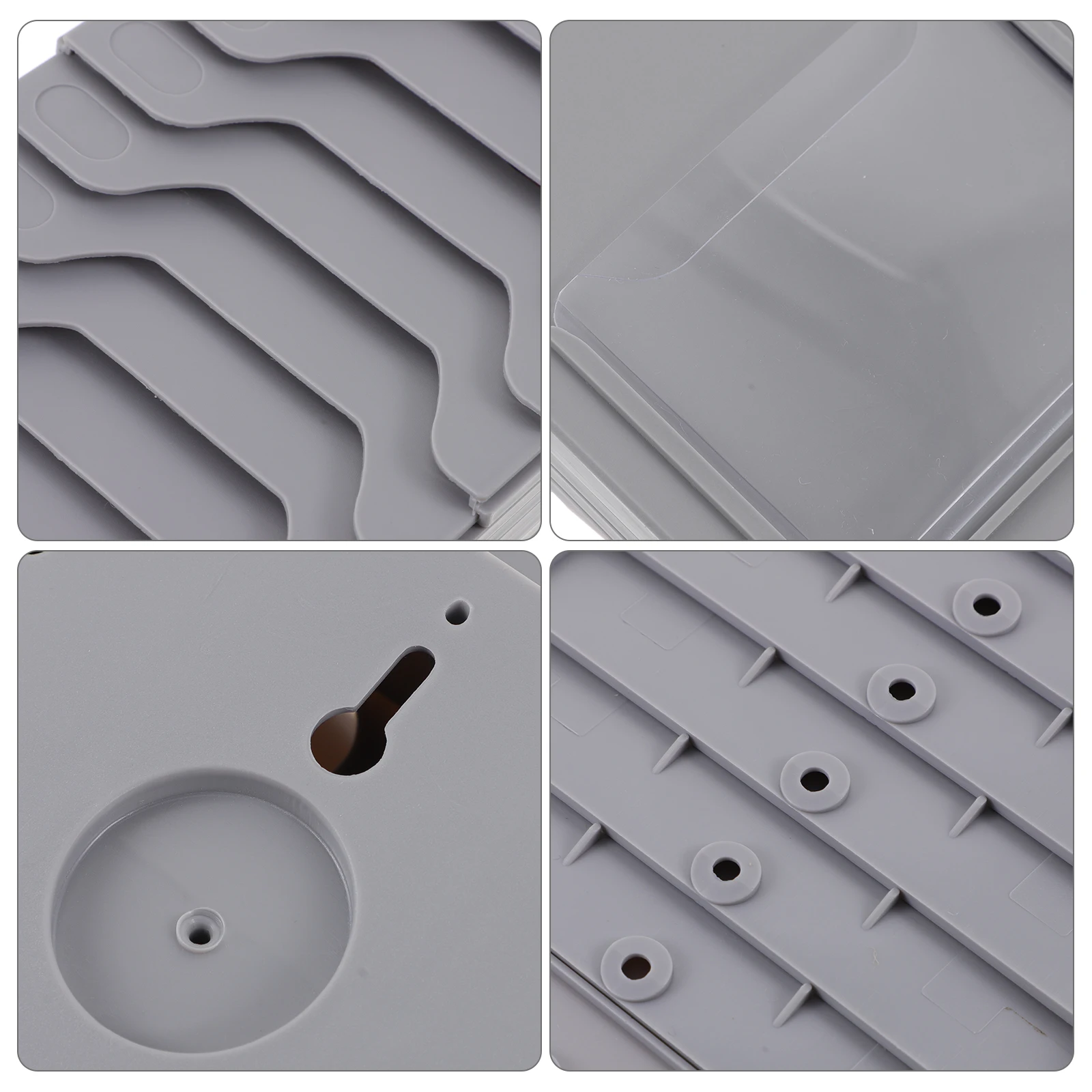 

Material Card Grid Warehouse Accessory Cards Holder Warehouse Supplies Plastic Shelf Goods Cards ganizer ganizer Storage