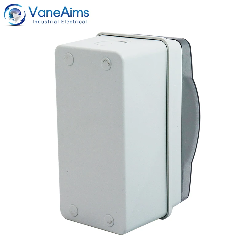 Outdoor Waterproof IP65 Distribution Box HT-2 2 WAY Air Switch Protection Box Solar PV Electrical Junction Box for 2P Breaker image 6