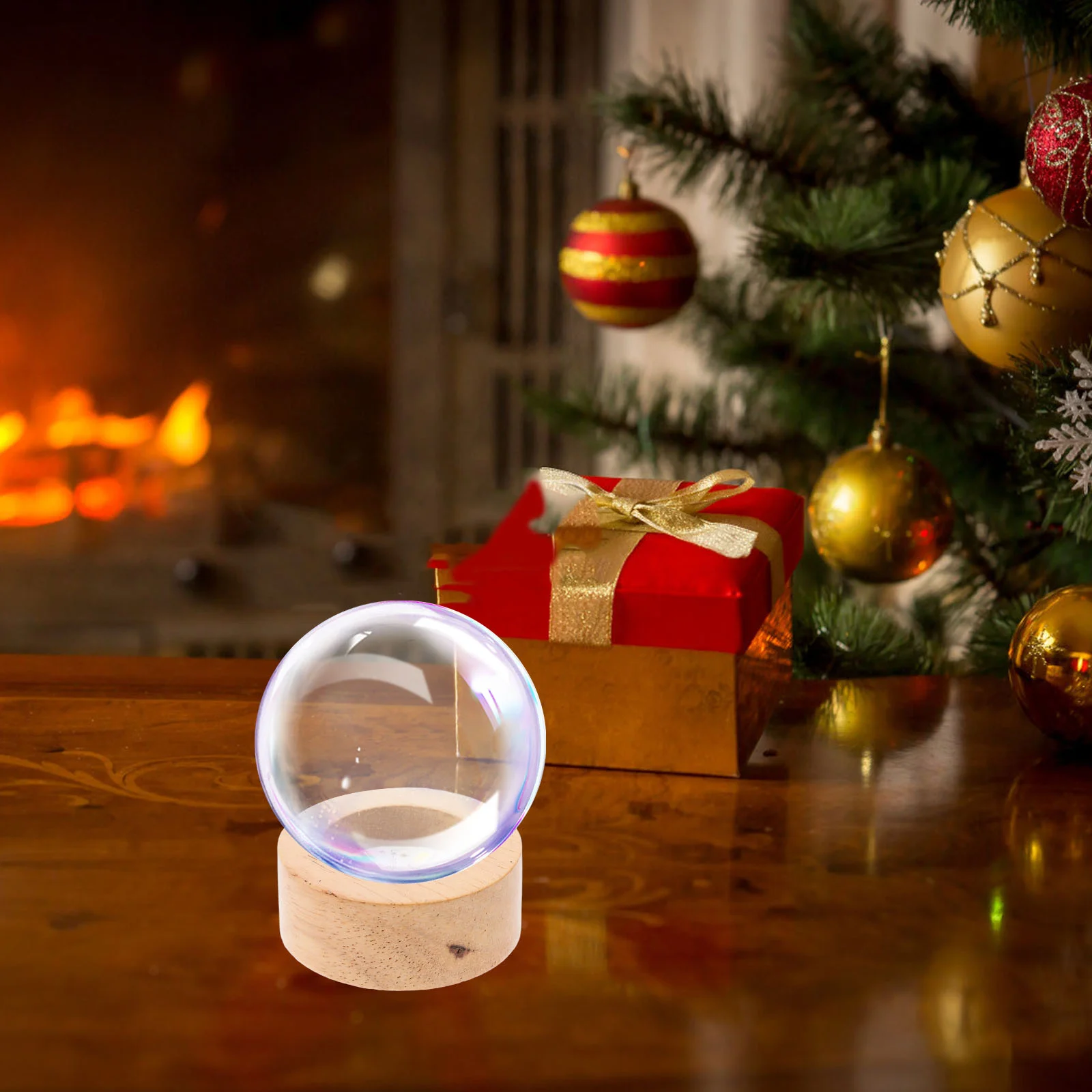 Portalampada Base LED Espositore Luce per luci elettriche in cristallo Gazing Ball