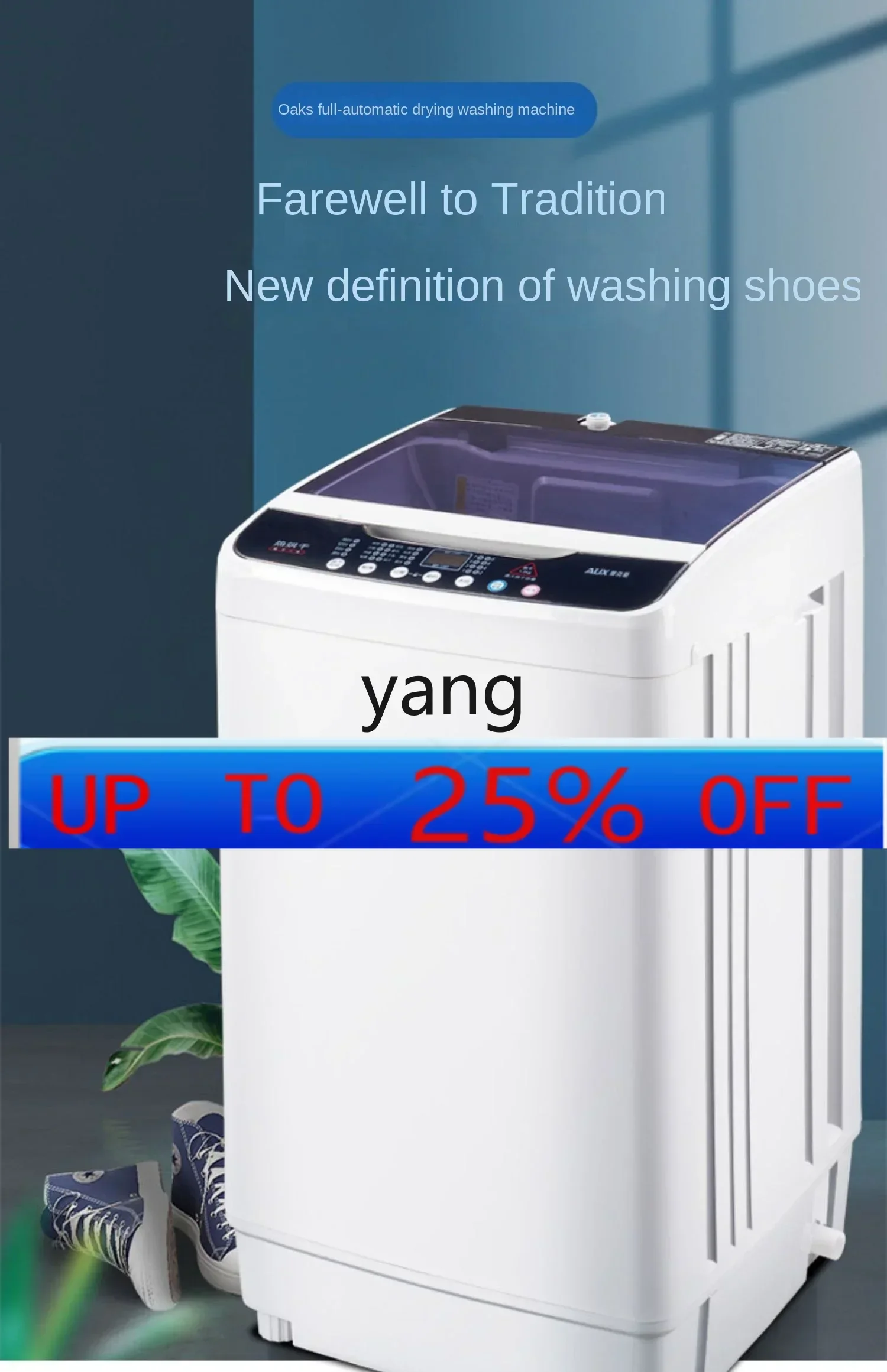 LH Home Semi-Or Full-Automatic Smart Lazy Shoes Cleaning Machine Fabulous Shoes Cleaning Machine with Spin-Dry