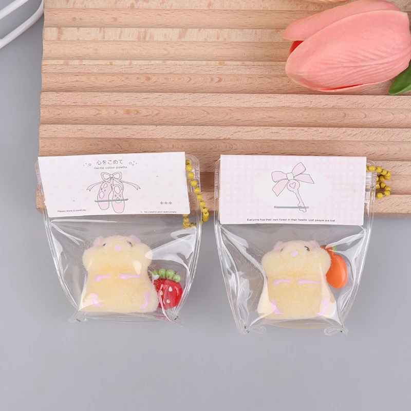 

2 шт., игрушка для снятия стресса, мягкая игрушка-моти для взрослых и детей, подарки, милые мини-хомяки, сжимаемые игрушки, мультяшные животные