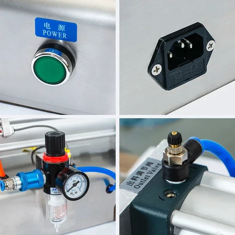 

Full Pneumatic Cream Beverage Paste Liquid Filling Machine Quantitative High Precision Filling