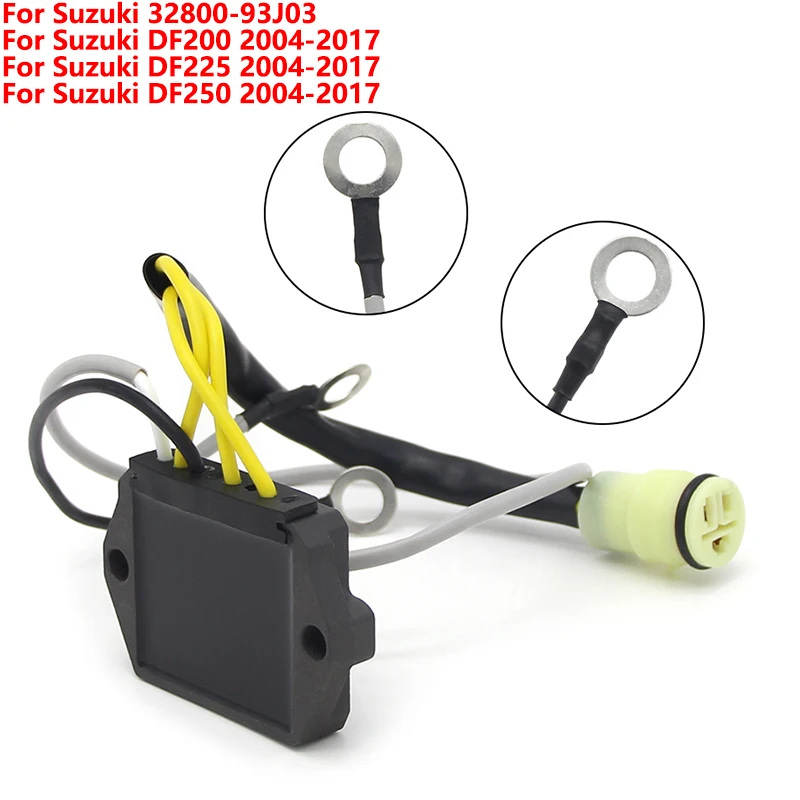 

Voltage Regulator Rectifier For Suzuki DF200 DF225 DF250 2004 2005 2006 2007 2008 2009 2010 2011 2012 2013 -2017 32800-93J03