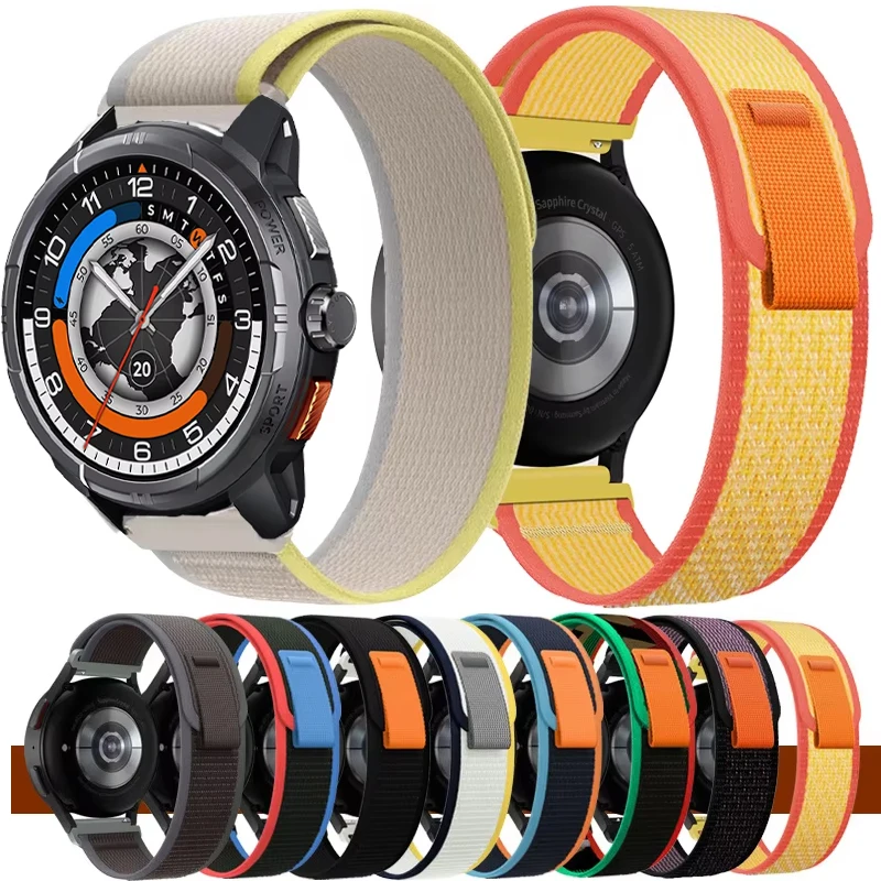 Boucle de sentier de 22mm pour montre solaire Ultra intelligente, bracelet en Nylon pour montre HAYLOU 4 4s/Solar 5 RS5 R8 S8 RT RT RT2 RT3/GST GST Lite
