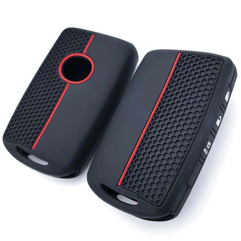 Siliconen Autosleutel Case Cover Beschermd Fob Accessoires voor Mazda CX9 CX3 CX5 CX8 CX30 CX60 2 3 6 Alexa CX90 MX30 X5 X9 SS30 MX5