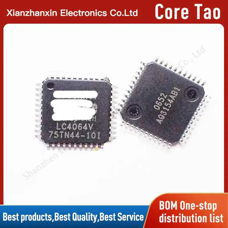 1pcs/lot LC4064V-75TN44-10I LC4064V 75TN44-10I QFP44 programmable logic