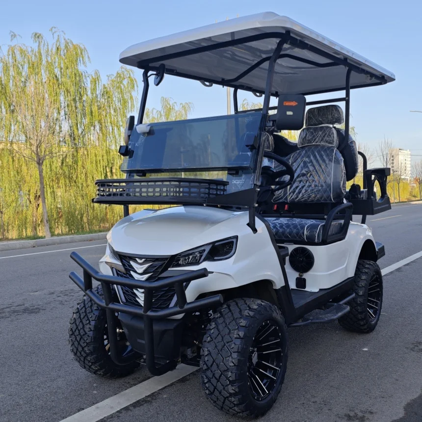 Electric Golf Cart New Energy Environmental Protection Four-Wheel Vehicle Standard Tested Electric Guaranteed Fast Shipping