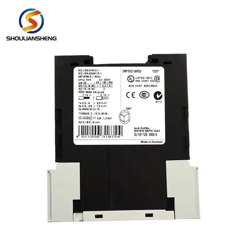 High Quality SIE Brand Industrial Automation PLC PAC Dedicated Controllers 3RP1512-1AP30 Logic Programming Controller 1 Year