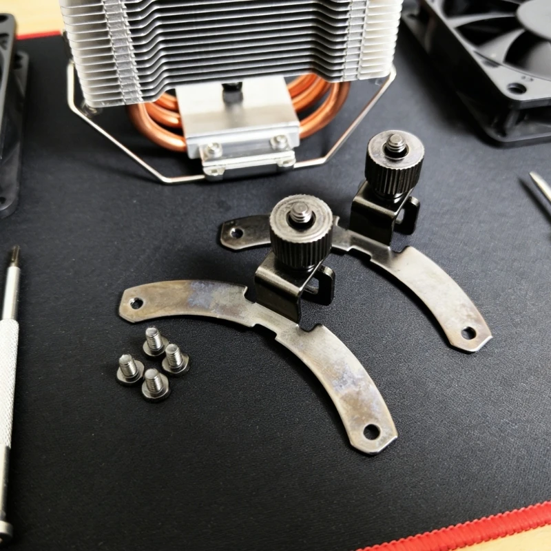  Metal CPU Cooling Fan Retention Bracket Support For LGA 1700 1200 115X AM4 AM5