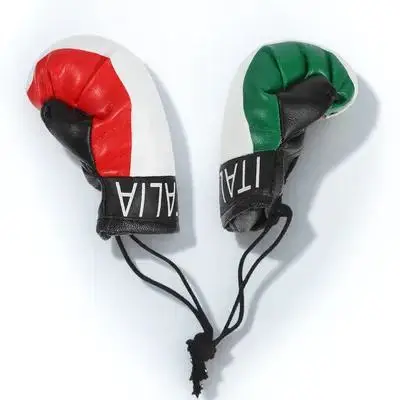 1Pair Mini Boxing Gloves Pendant Hanging Decoration for Keys Bags Cars Indoor Spaces Boxing Party Favors Miniature Glove