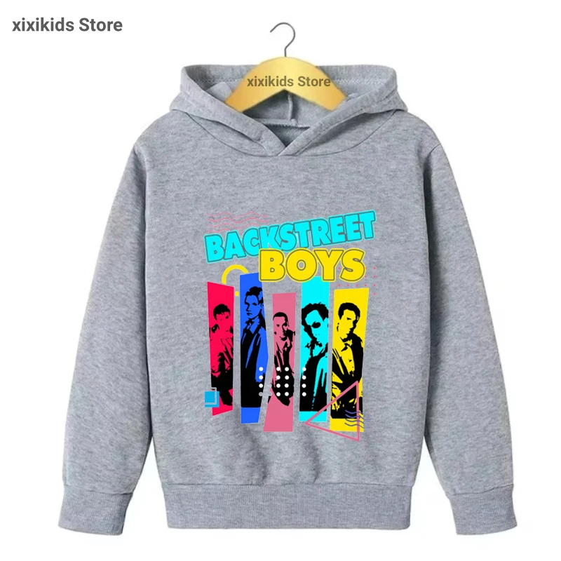 

Backstreet Boys Graphic Printed Cap Hoodies Girls/Boys Hip Hop Music Funny Kids Clothes High Quality Plus Velvet Sweastshirt