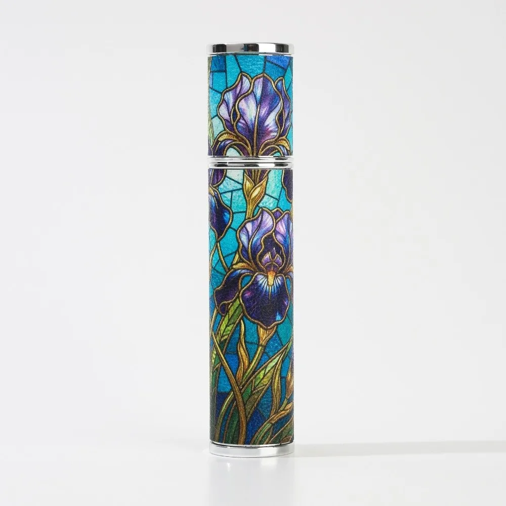 New 10ml Mini Perfume Bottle Refillable Portable Empty Cosmetic Containers Storage Sprayer Empty Spray Rotating Bottle