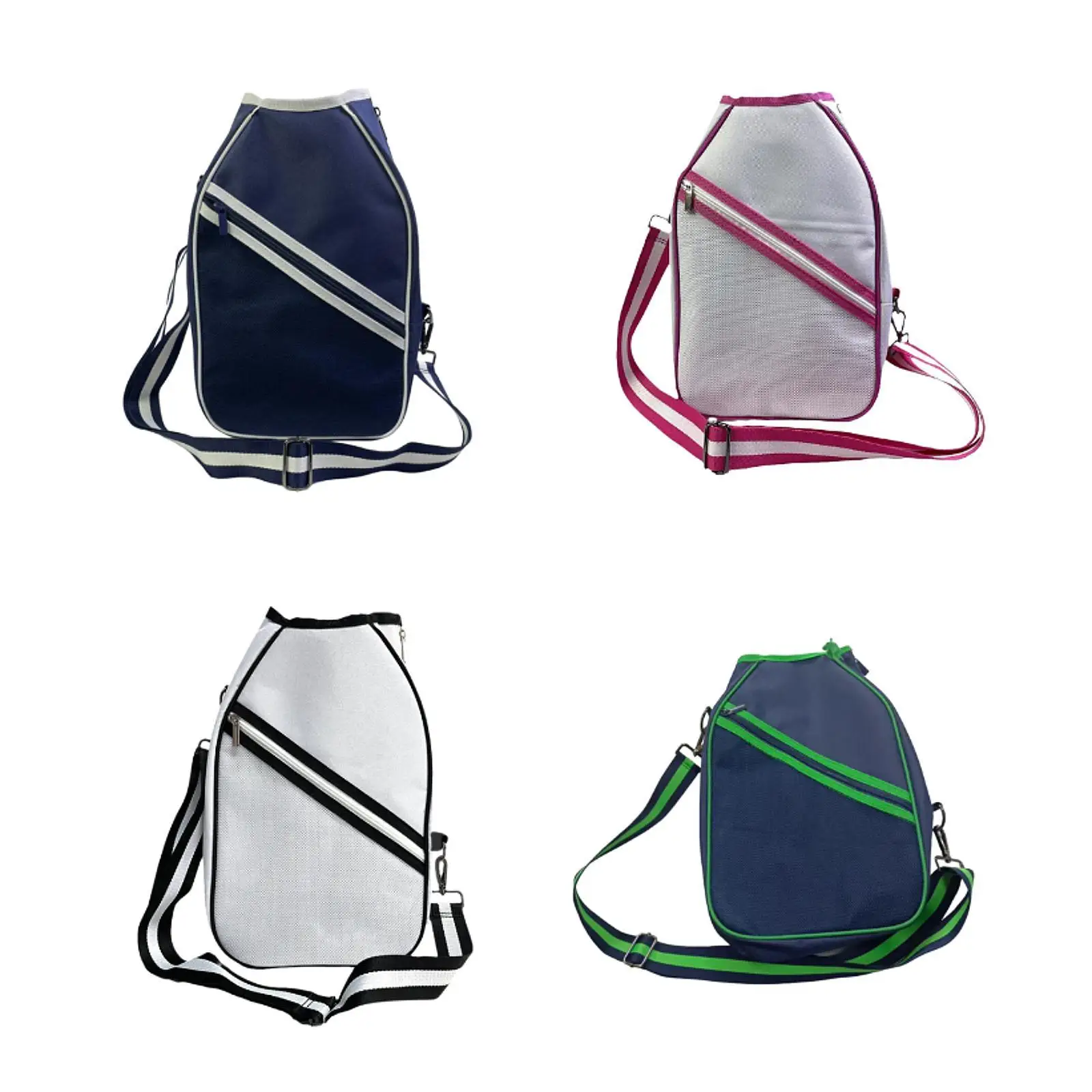Pickleball Paddle Cover Pickleball Accessories Zipper Closure Pickleball Head Cover Protector Storage Carrier Holder Pouch