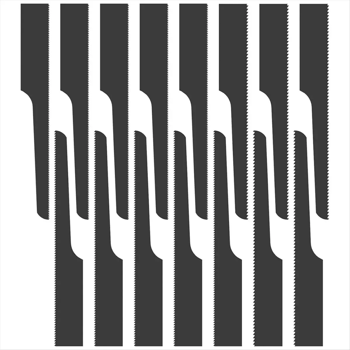15Pcs Reciprocating Air Saw Blades Replacement, Power Cutting Tool Coarse toothed saw wood