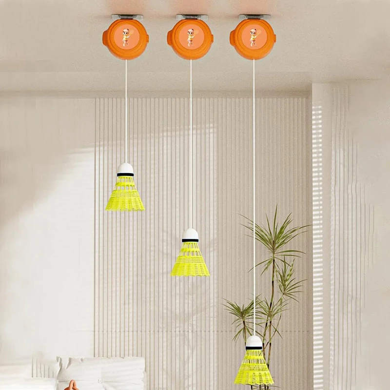 

Тренажер для бадминтона для одного игрока. Самообучающееся устройство для отскока бадминтона для начинающих бадминтон и любителей.