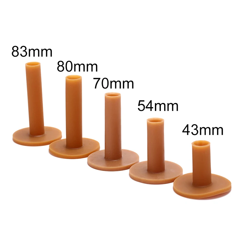 고무 드라이빙 레인지 골프 티, 거치대 티, 트레이닝 연습, 43mm, 54mm, 70mm, 80mm, 83mm