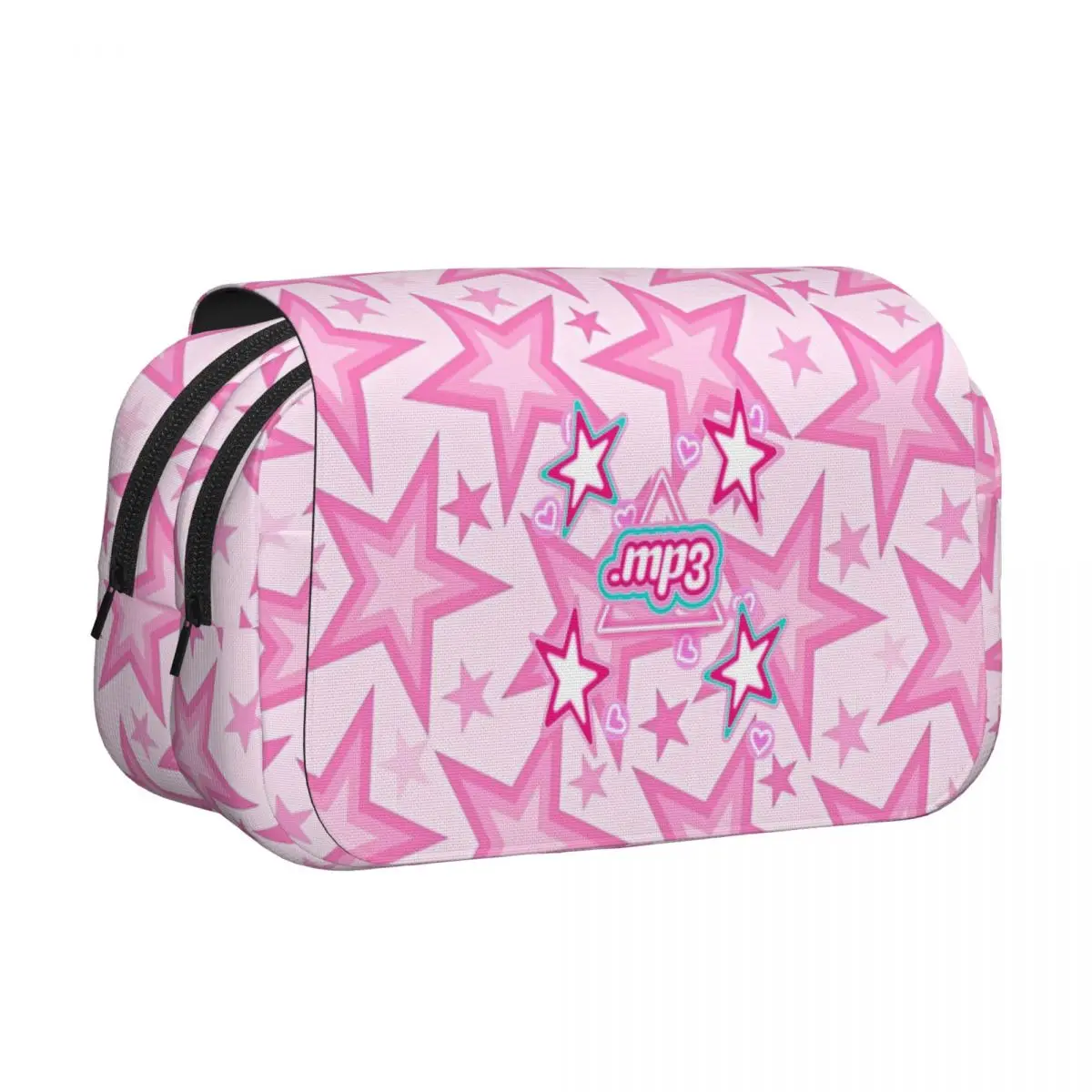 

Пенал-кейс Emilia Mernes Singer с двойным отсеком, вместительный, для школьных принадлежностей, подарок для учащихся