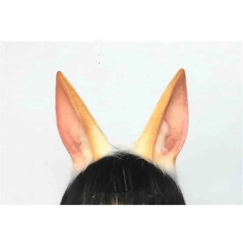 Custom Handmade Rabbit Bunny Cosplay Ears Hairhoop Headwear For Game Party Halloween Christmas Game Party Cosplay Prop