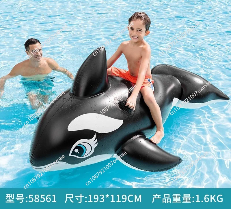 Large Inflatable Seals Unicorns Crocodiles Float Adult Riding Swimming Pool Buoy - No Pump