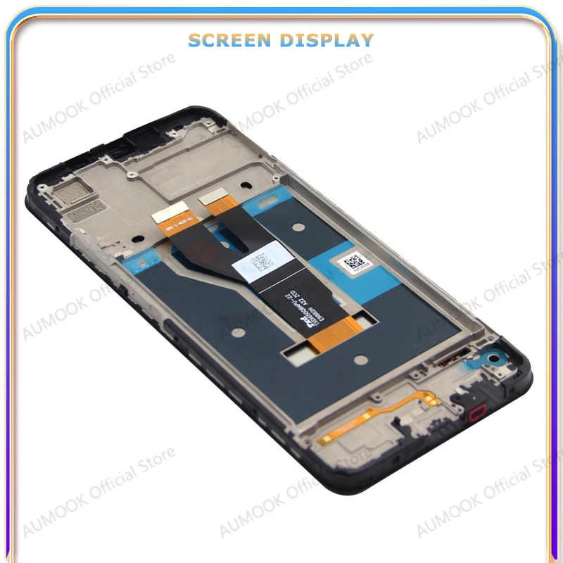Wyświetlacz IPS LCD do Oppo Realme C11 2021 RMX2001 C21 RMX3201, ekran dotykowy z digitizerem i ramką, 6.52 cala, część zamienna do naprawy LCD — zdjęcie produktu 3